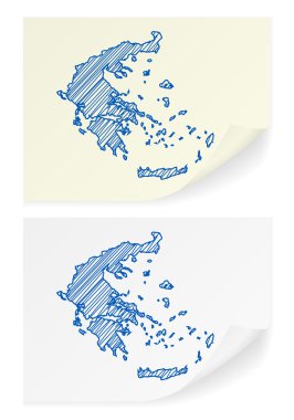 Yunanistan karalama harita