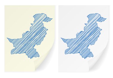 Pakistan karalama harita