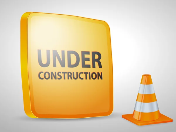 Under construction icon — Stock Vector