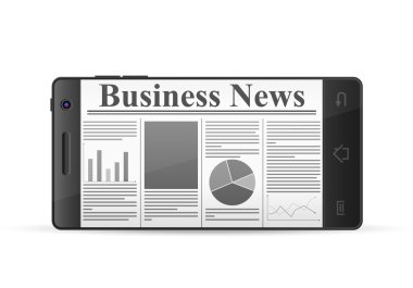 Beyaz telefon gazete