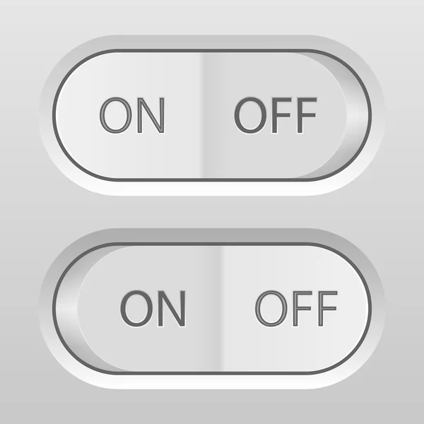 On off button — Stock Vector