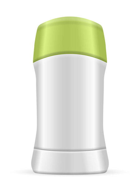 Stick deodorant on a white background. Vector illustration.