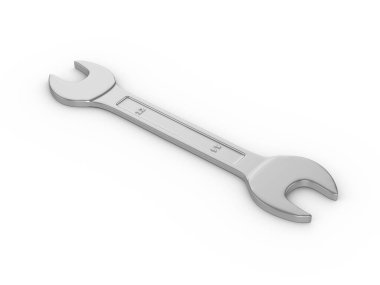 Beyaz bir arka plan çiz. 3d illüstrasyon.