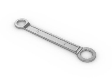 Beyaz bir arka plan çiz. 3d illüstrasyon.