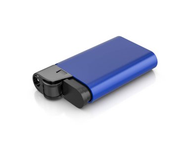 Beyaz arka planda daha hafif. 3d illüstrasyon.