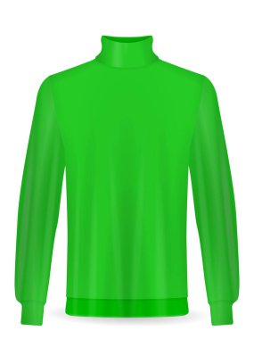 Beyaz arka planda eşofman üstü. Vektör illüstrasyonu.