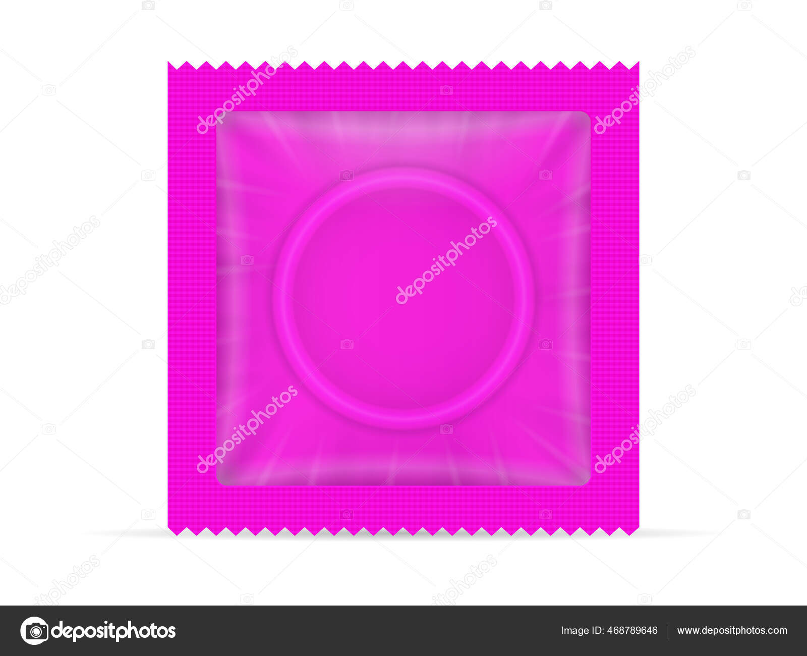 Pack Preservativos Sobre Fondo Blanco Ilustración Vectorial vector