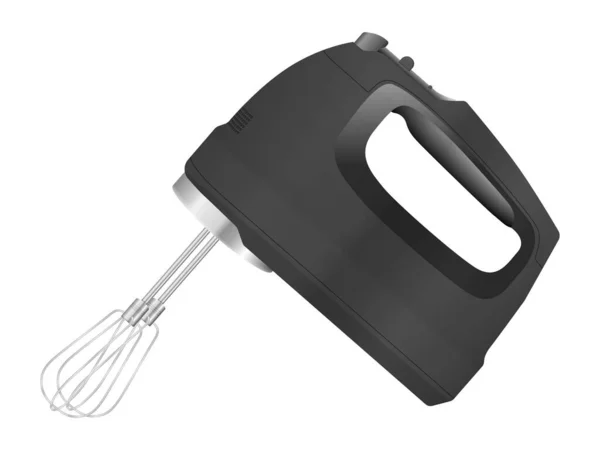 Hand Mixer White Background Vector Illustration — Stock Vector