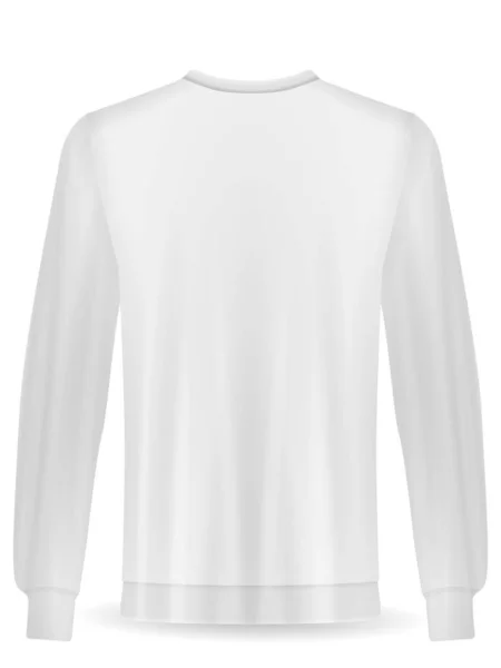 Sweatshirt Een Witte Achtergrond Vectorillustratie — Stockvector