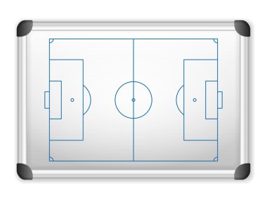 Beyaz tahta futbol