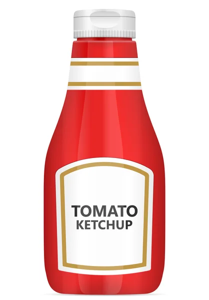 Ketchup de tomate —  Vetores de Stock
