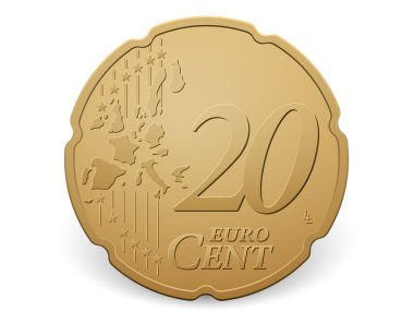 yirmi euro cent para
