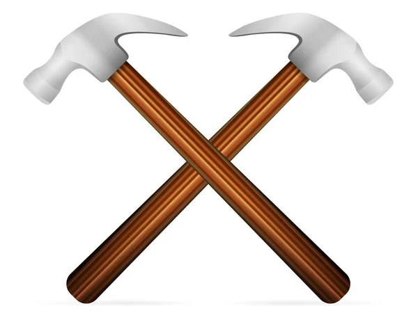 Ícone de martelo — Vetor de Stock