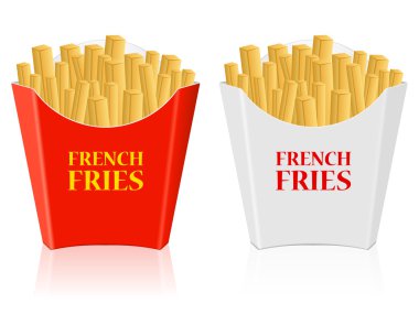 patates kızartması Anmalık kutular