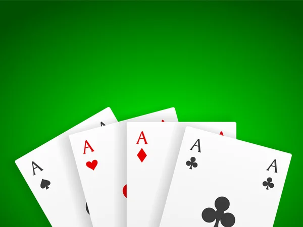 Pokerspel — Stockvector