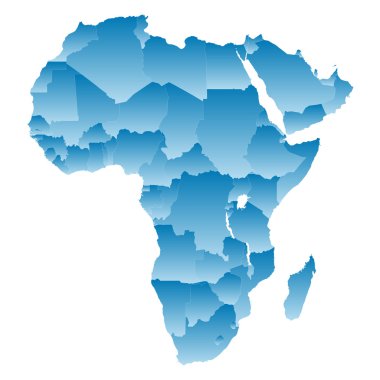 harita Afrika