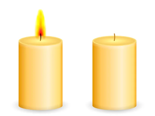 Candle — Stock Vector