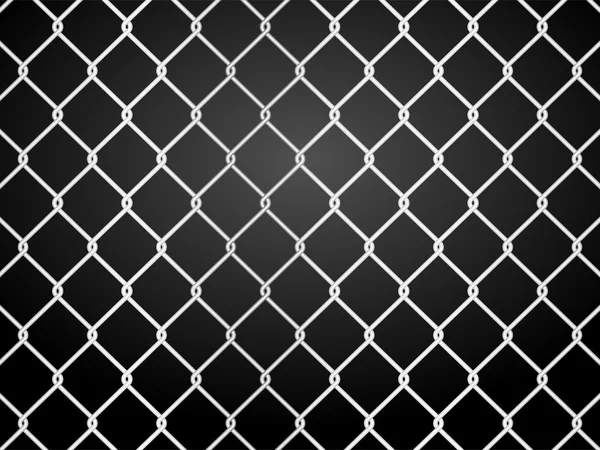 Wire fence — Stock Vector