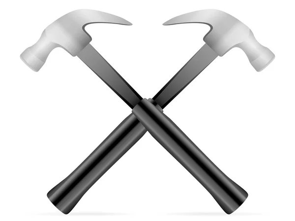 Hammer-ikonen — Stock vektor