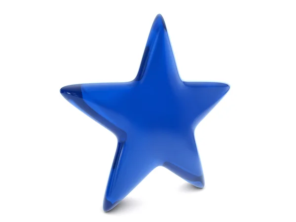 Balloon star symbol — Stock Photo, Image