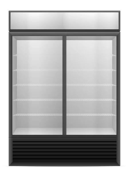 Visa kylskåp — Stock vektor