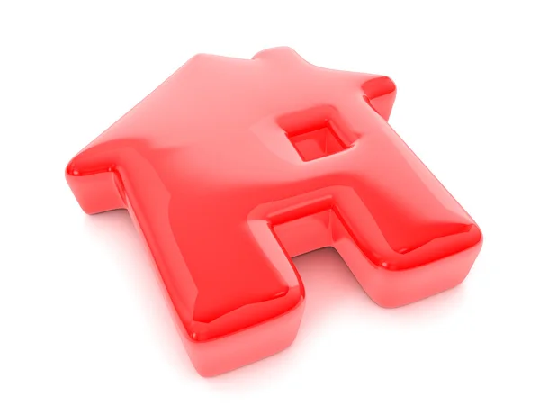 Balloon house symbol — Stock Photo, Image