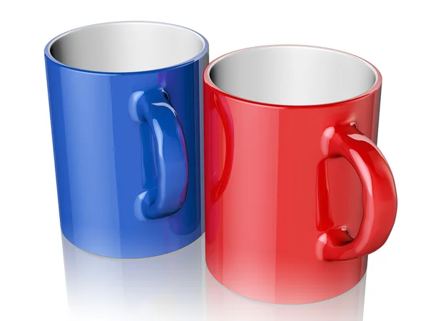 Két csésze kávé — Stock Fotó