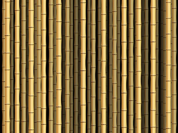竹の棒の背景 — ストックベクタ