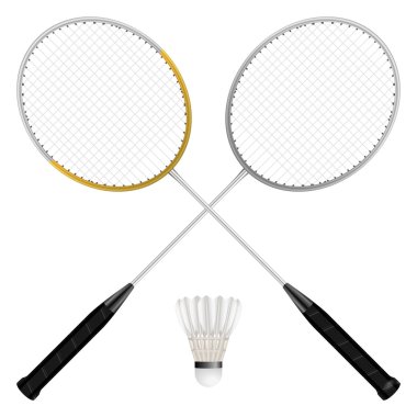 Badminton raketle ve raketleri