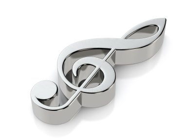 Metalik müzik Not simgesi