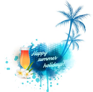 yaz tatili arka plan