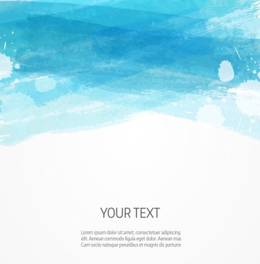 Modern suluboya arka plan şablonu