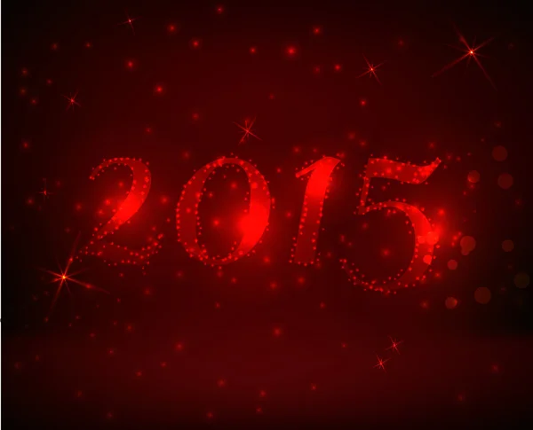 Tło czerwone nowy rok — Wektor stockowy
