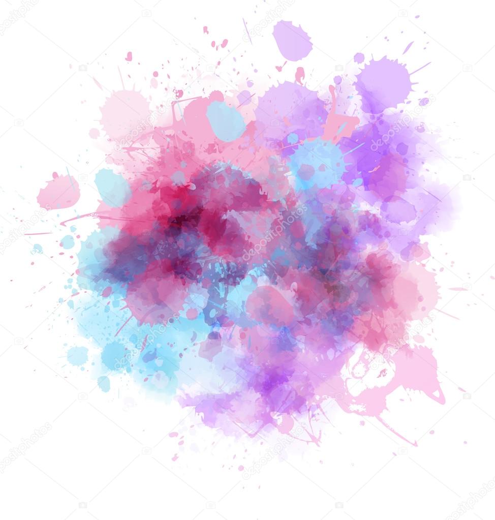 Multicolored blot