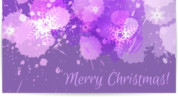 Fioletowy kartki świąteczne — Wektor stockowy