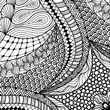 Sanatsal etnik desen.