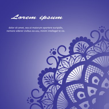 Vektör güzel Deco Mandala