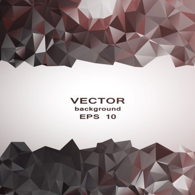 Gümüş kristal soyut desen. İş tasarımı 