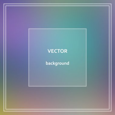 Soyut renkli bulanık vektör arkaplanı.