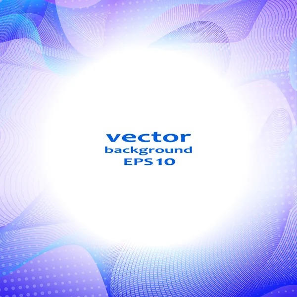 Abstrato elemento de design de onda de cor. — Vetor de Stock