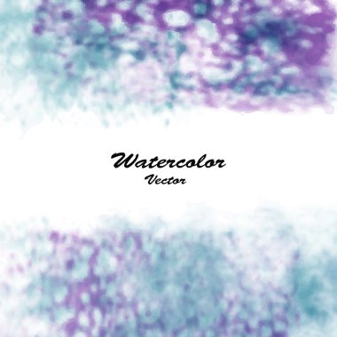 Suluboya vektör arkaplanı. 