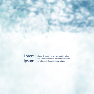 Suluboya vektör arkaplanı. 