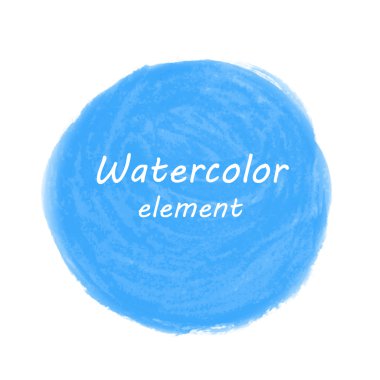 Suluboya vektör arkaplanı. 