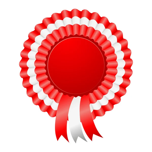 USA patriotic award ribbon rosettes — Stock Vector