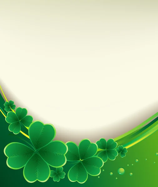 St. Patricks Day greeting. — Stock Vector