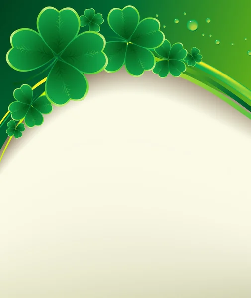 Salutation de la St. Patricks Day. — Image vectorielle