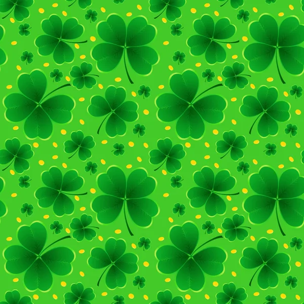 St. Patricks Day hälsning. — Stock vektor