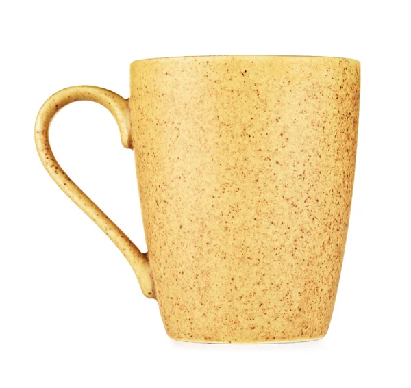 Yellow Spotted Coffee Mug — Stock Photo, Image