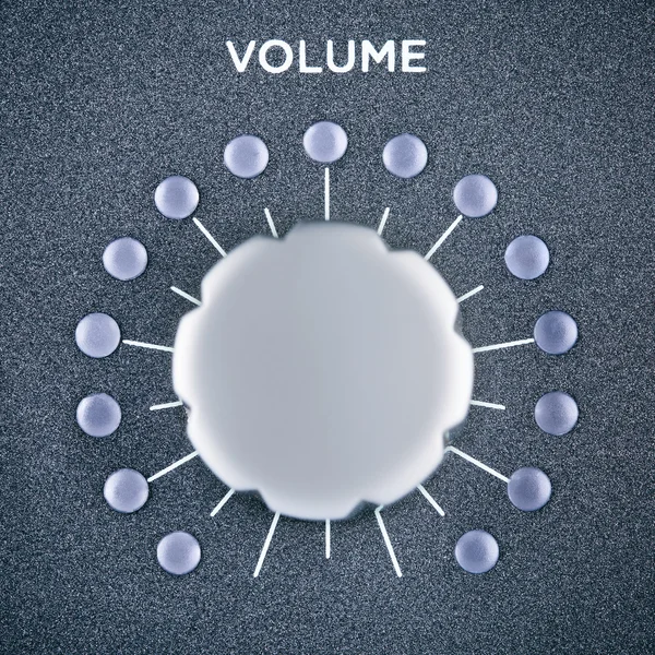 Volume Control Knob — Stock Photo, Image