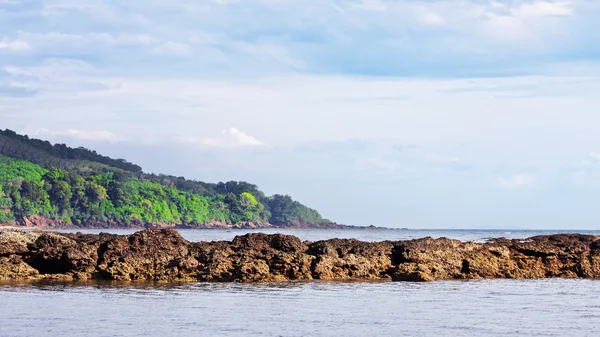 Mar maré baixa — Fotografia de Stock